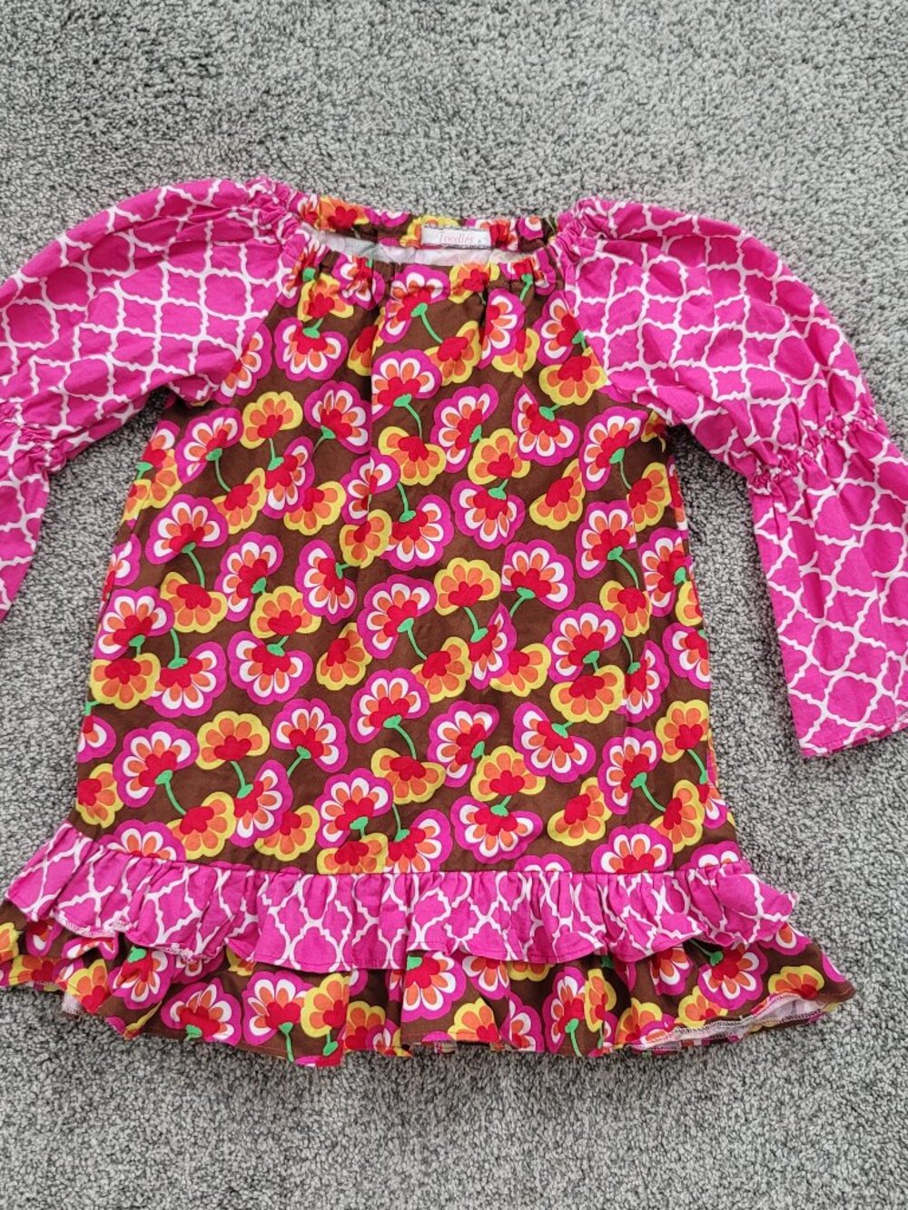 Girls Toodles Boho Blouse Size 6